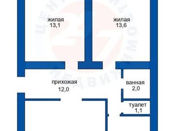 3-комнатная